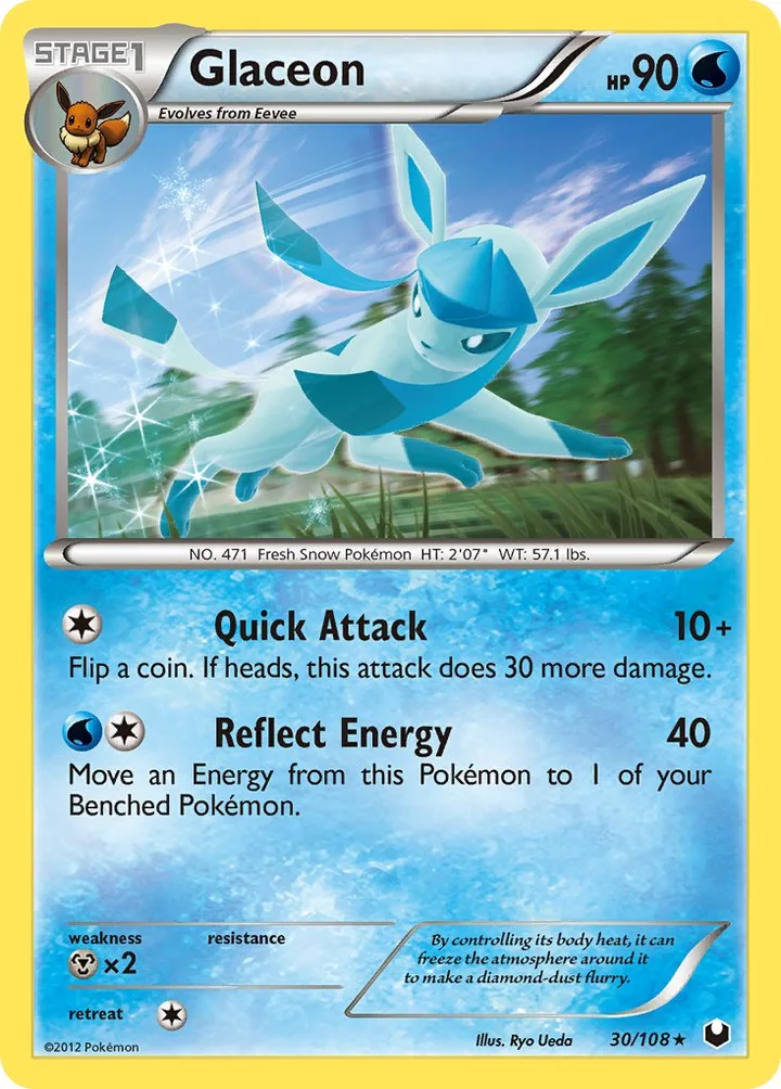 Glaceon, Dark Explorers 30/108