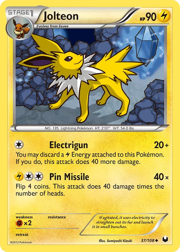 Jolteon, Dark Explorers 37/108