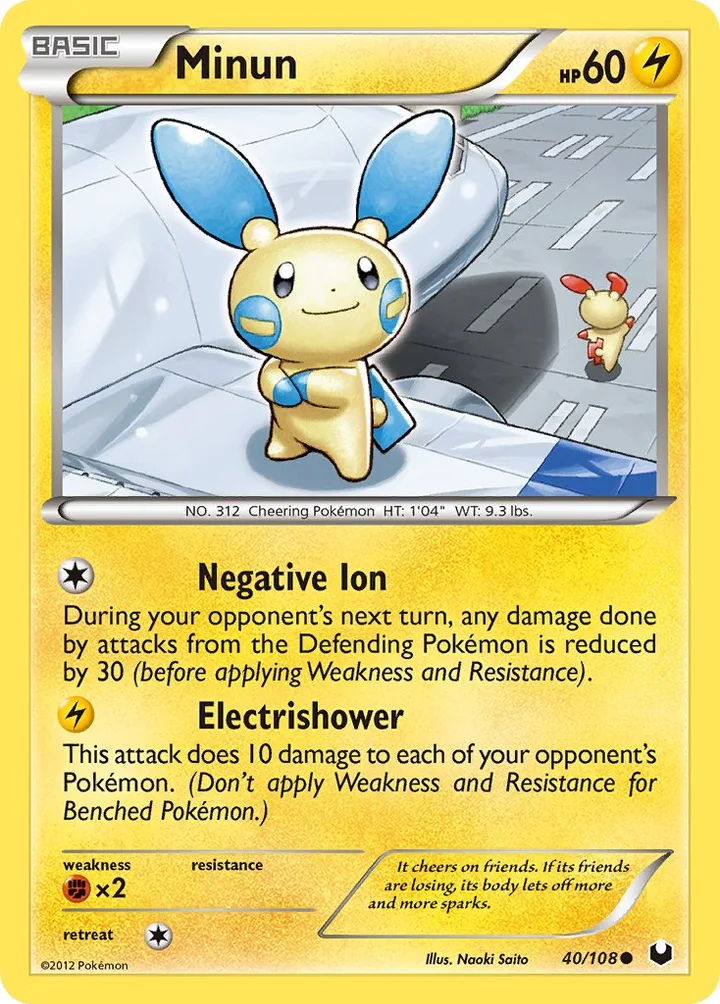 Minun, Dark Explorers 40/108