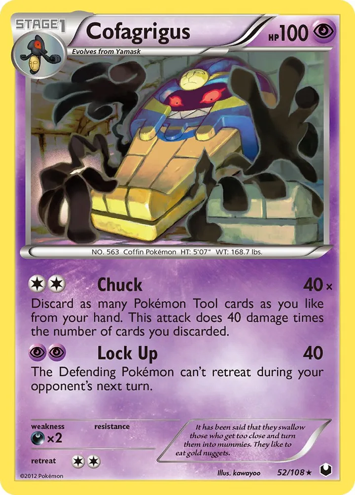 Cofagrigus, Dark Explorers 52/108