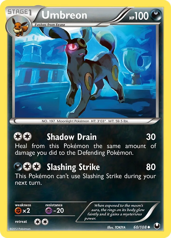 Umbreon, Dark Explorers 60/108