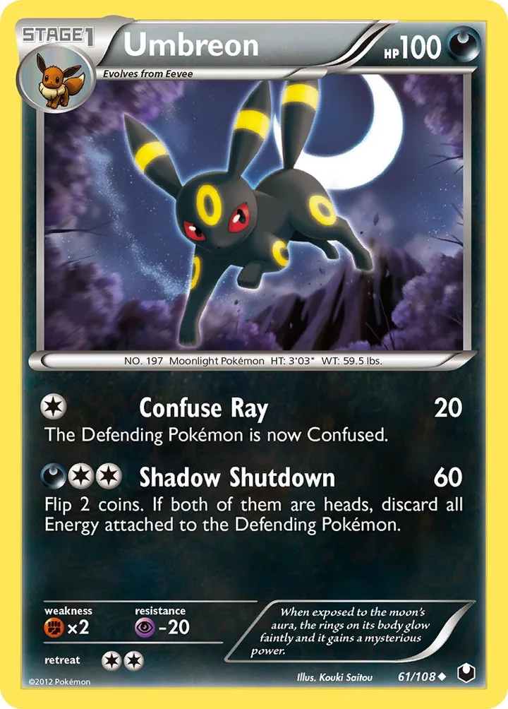 Umbreon, Dark Explorers 61/108