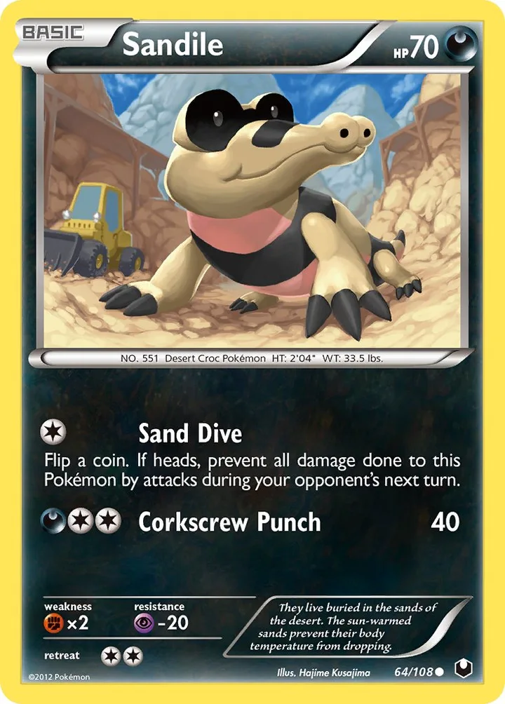 Sandile, Dark Explorers 64/108