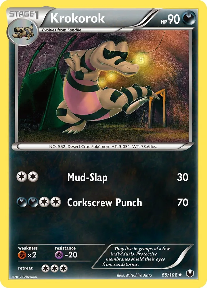 Krokorok, Dark Explorers 65/108