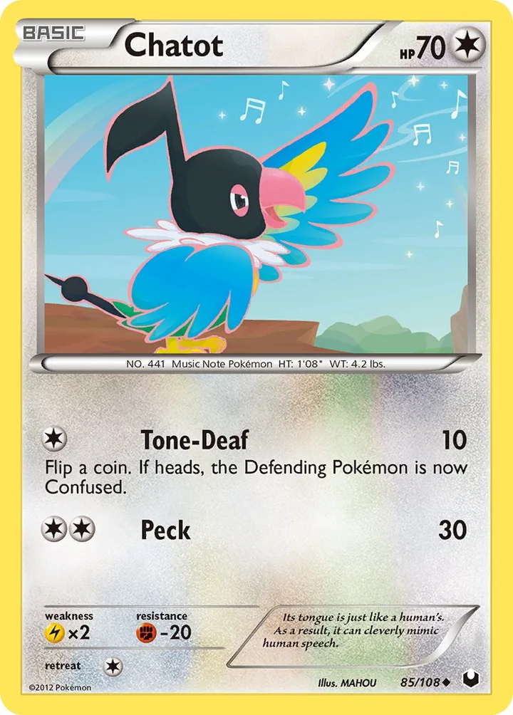 Chatot, Dark Explorers 85/108