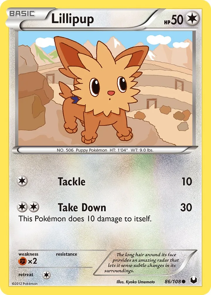 Lillipup, Dark Explorers 86/108