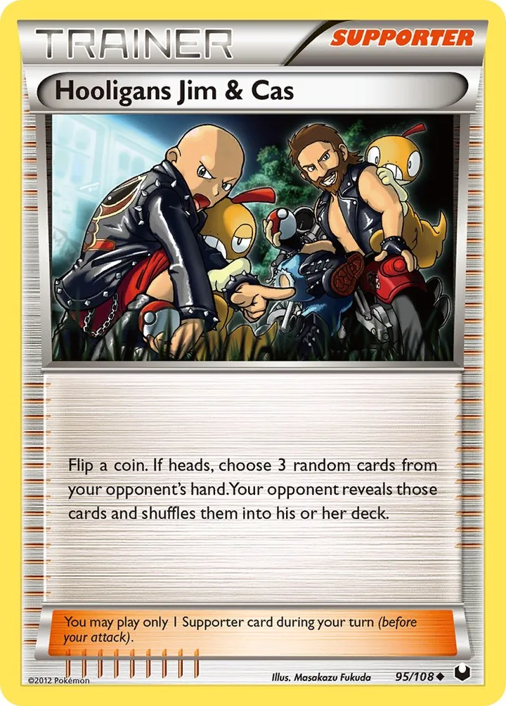 Hooligans Jim & Cas, Dark Explorers 95/108