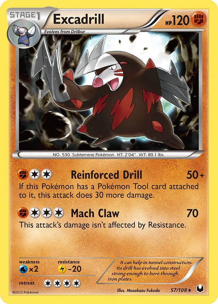 Excadrill, Dark Explorers 57/108