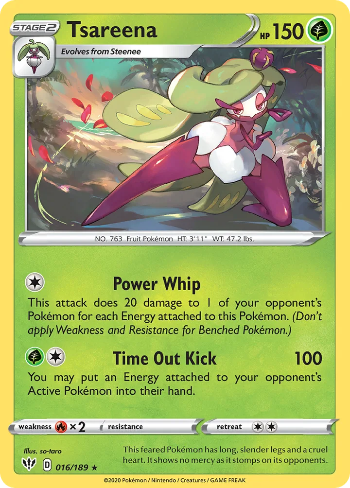 Tsareena, Darkness Ablaze 016/189
