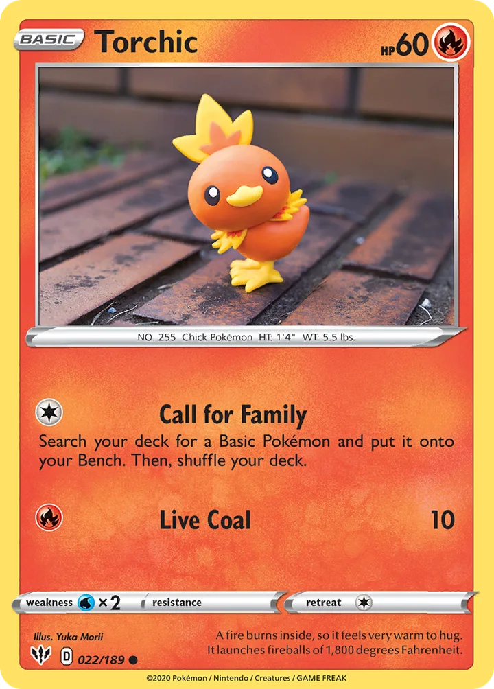 Torchic, Darkness Ablaze 022/189