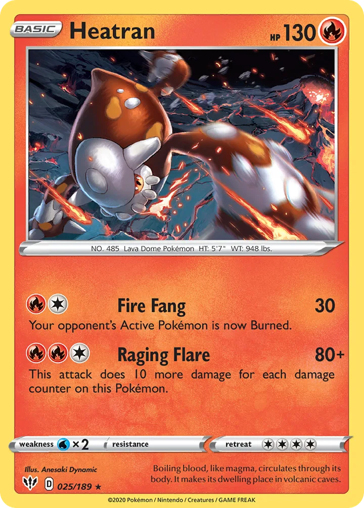 Heatran, Darkness Ablaze 025/189
