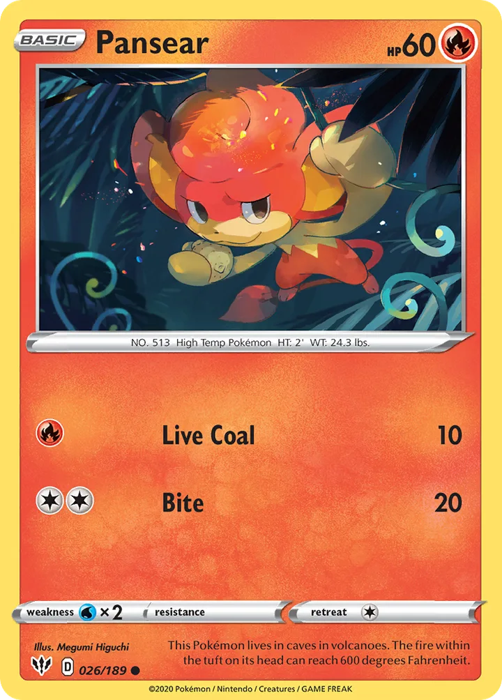 Pansear, Darkness Ablaze 026/189
