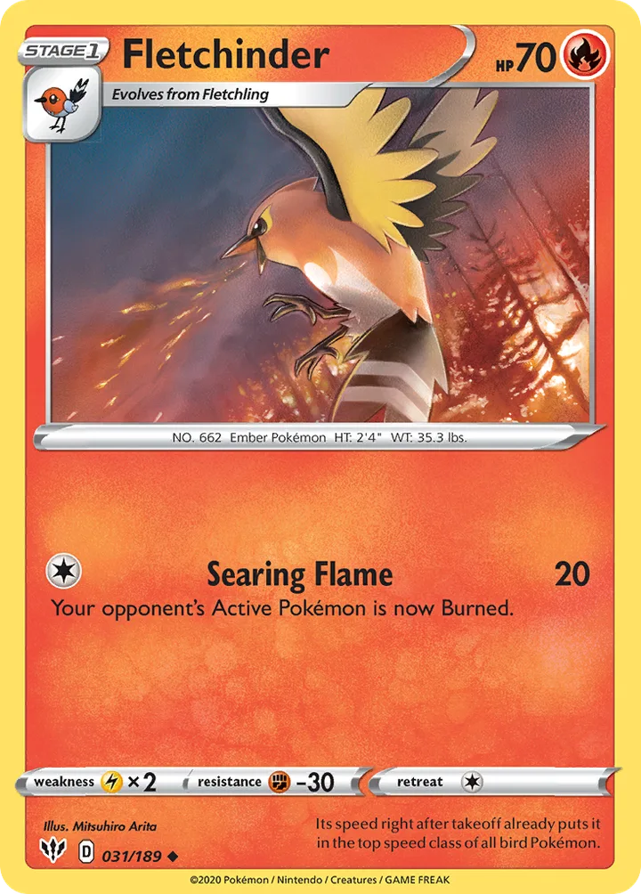 Fletchinder, Darkness Ablaze 031/189