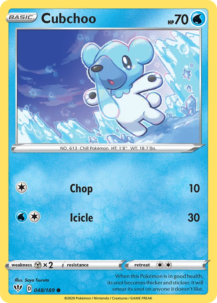Cubchoo, Darkness Ablaze 048/189