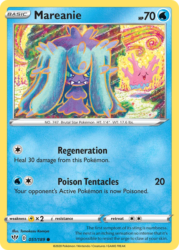 Mareanie, Darkness Ablaze 051/189