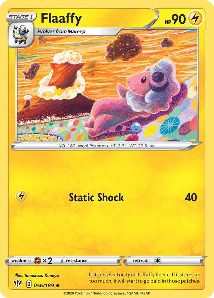 Flaaffy, Darkness Ablaze 056/189