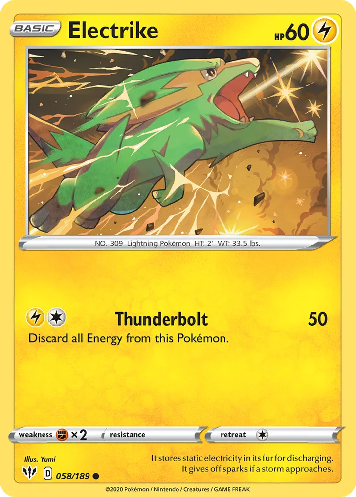 Electrike, Darkness Ablaze 058/189