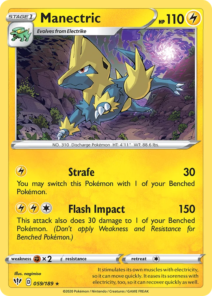 Manectric, Darkness Ablaze 059/189