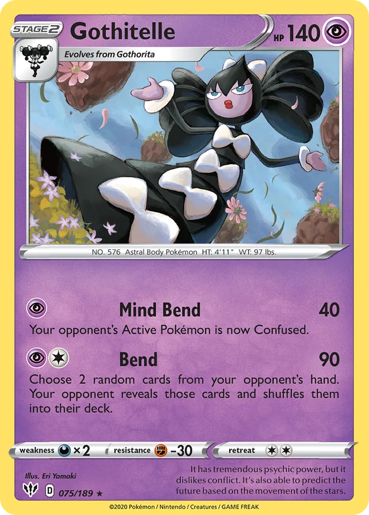 Gothitelle, Darkness Ablaze 075/189