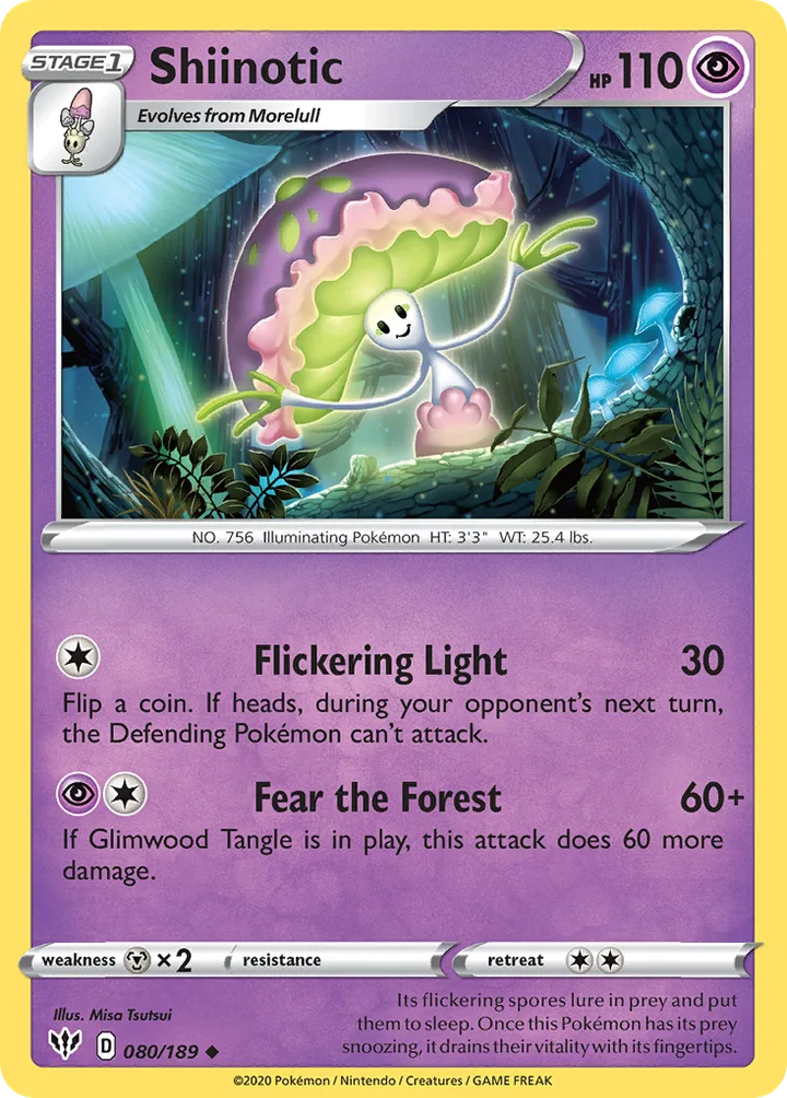 Shiinotic, Darkness Ablaze 080/189