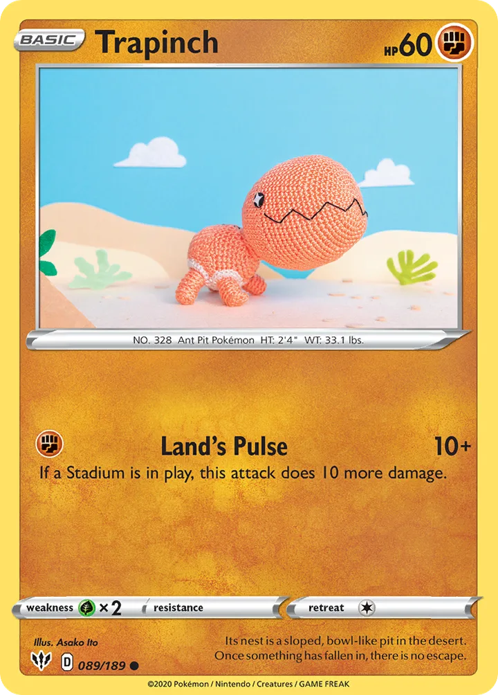 Trapinch, Darkness Ablaze 089/189