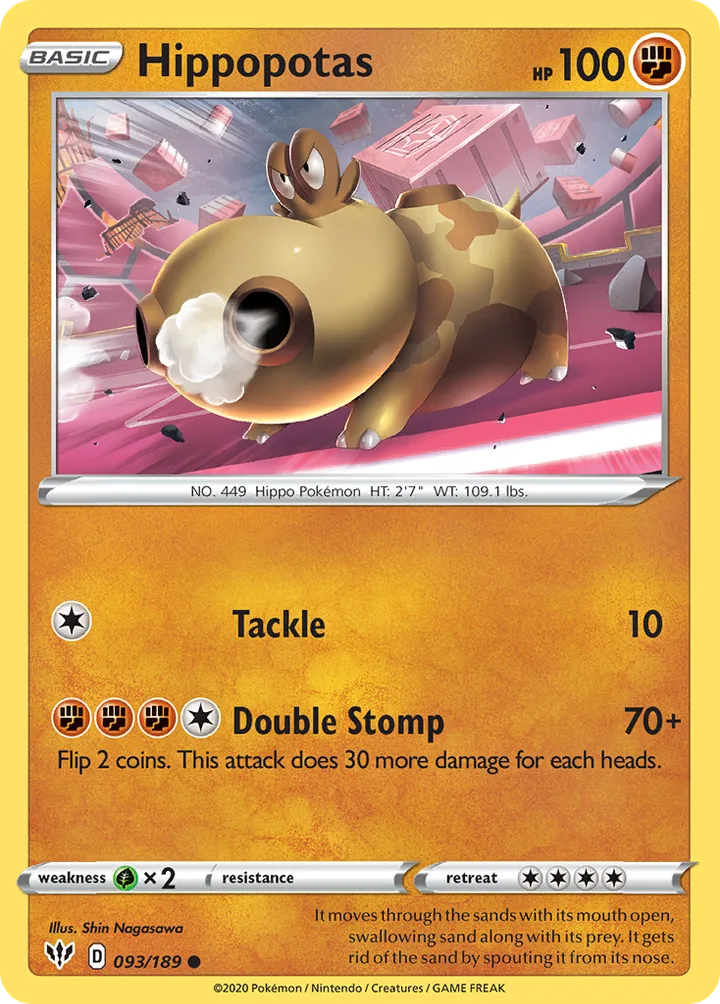 Hippopotas, Darkness Ablaze 093/189