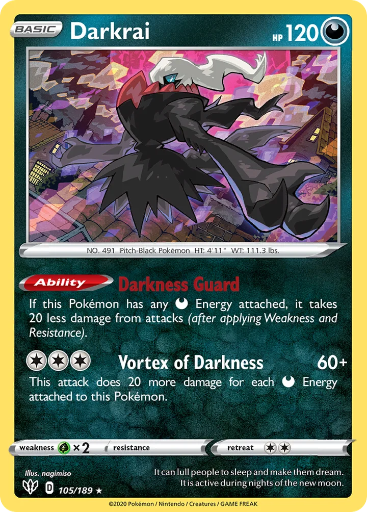 Darkrai, Darkness Ablaze 105/189