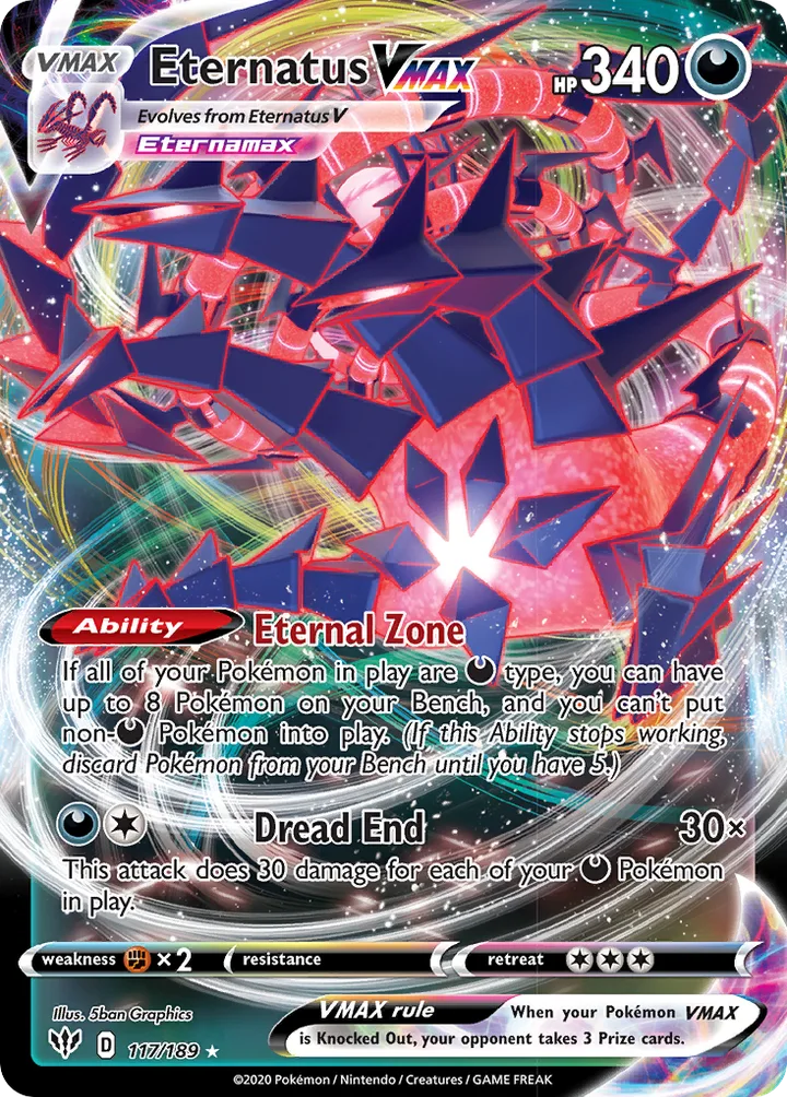 Eternatus VMAX, Darkness Ablaze 117/189