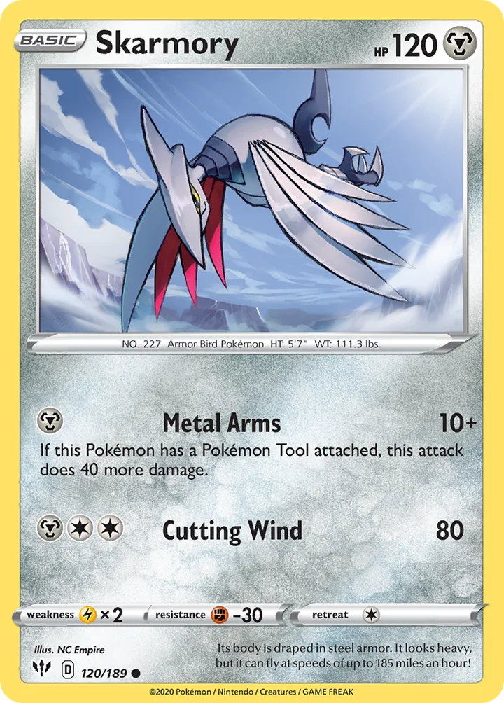Skarmory, Darkness Ablaze 120/189
