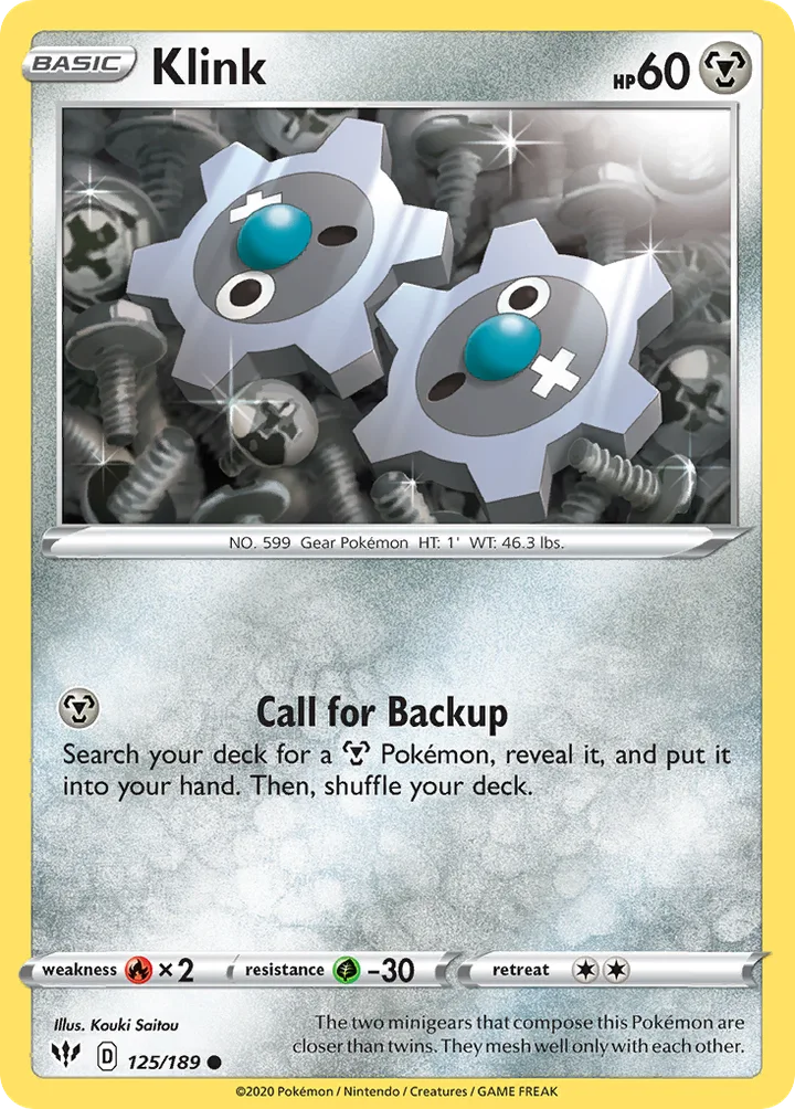 Klink, Darkness Ablaze 125/189