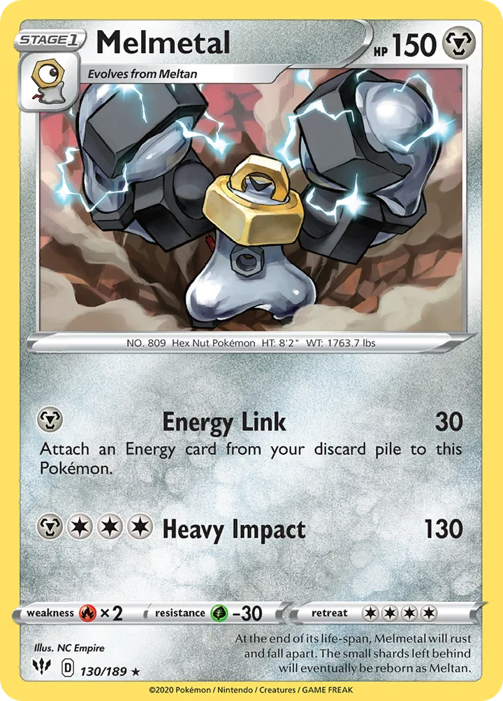 Melmetal, Darkness Ablaze 130/189
