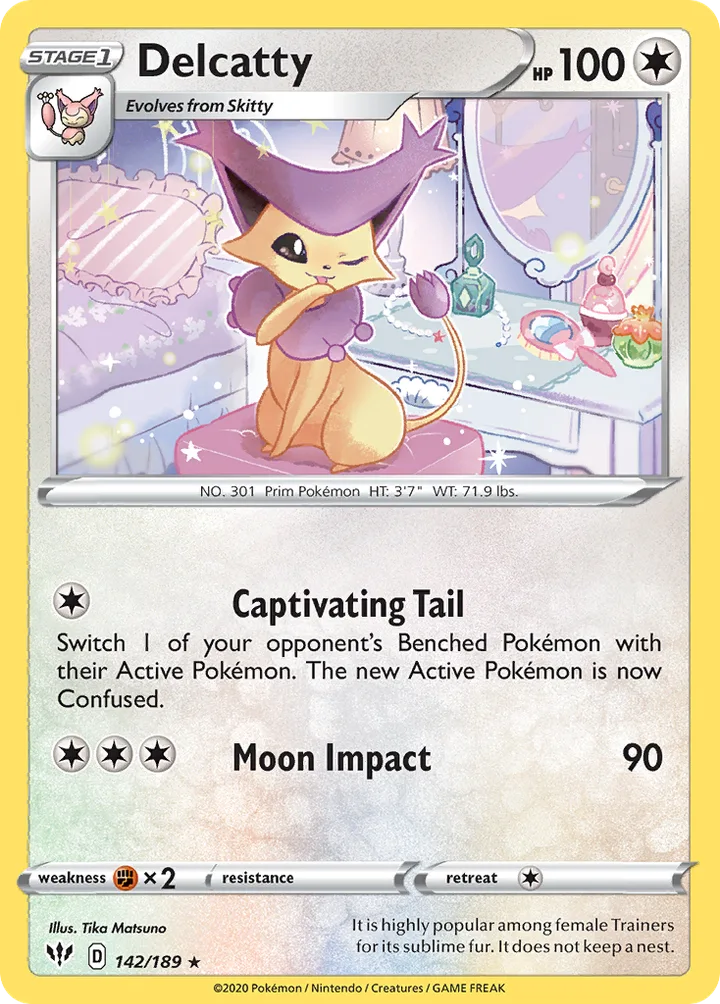 Delcatty, Darkness Ablaze 142/189