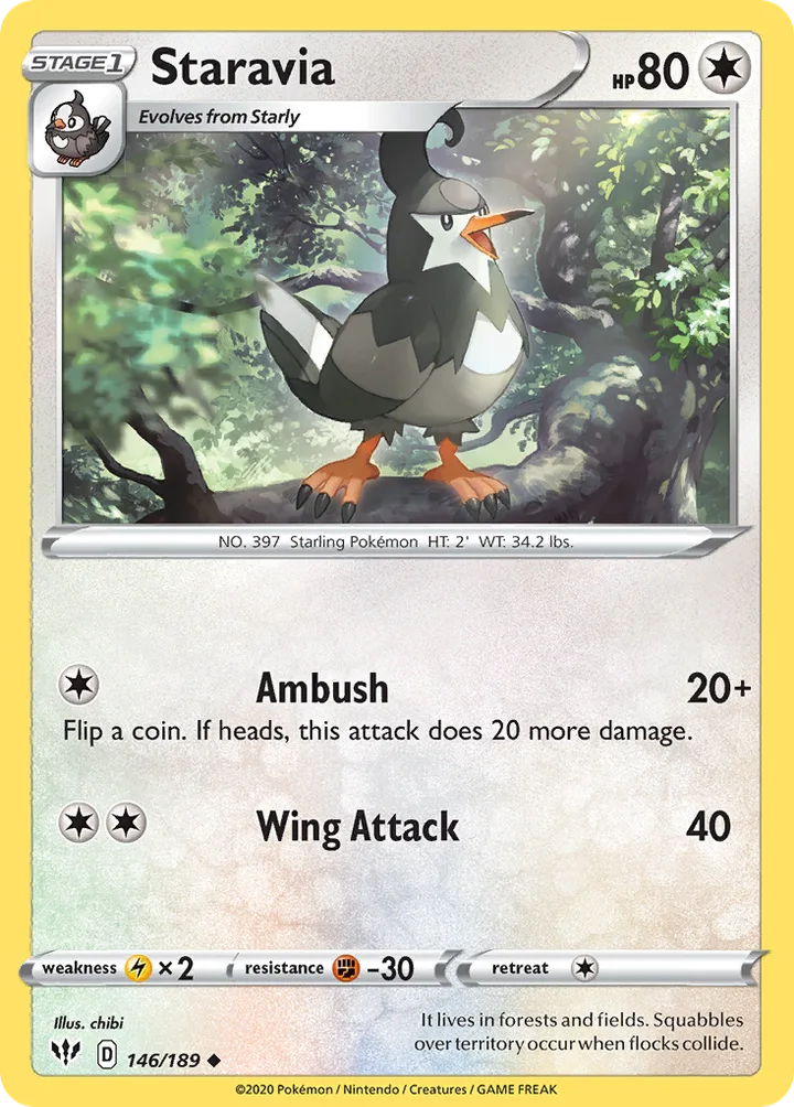 Staravia, Darkness Ablaze 146/189