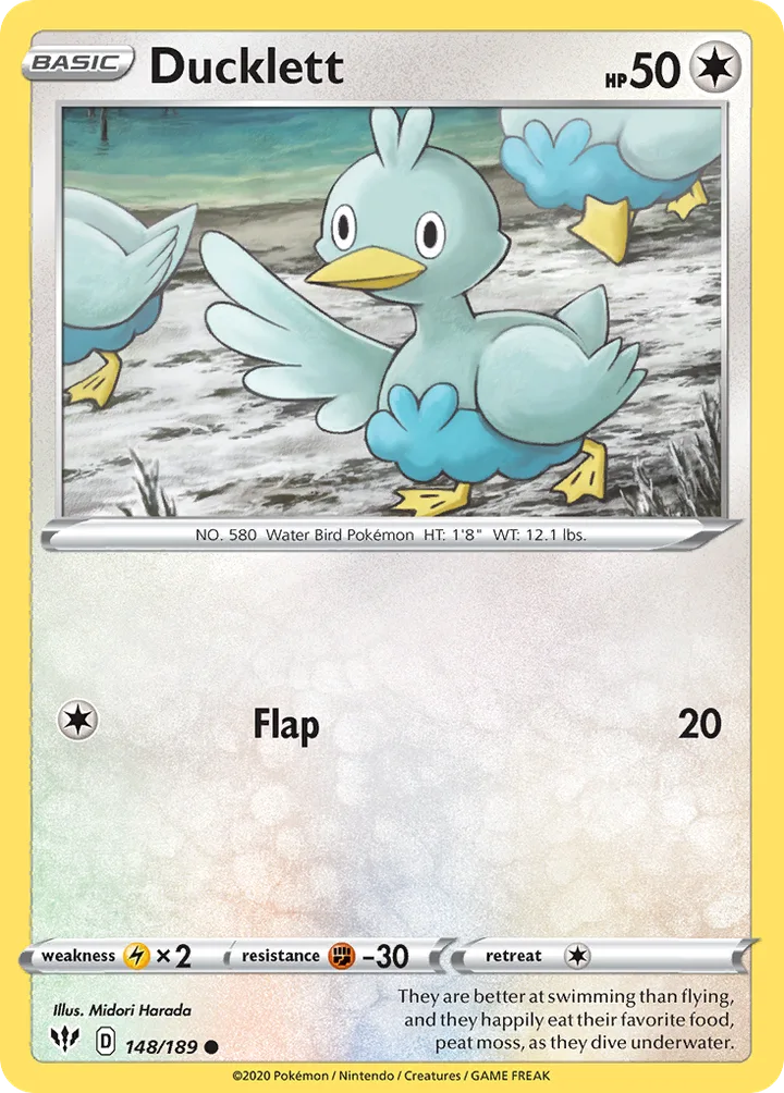 Ducklett, Darkness Ablaze 148/189
