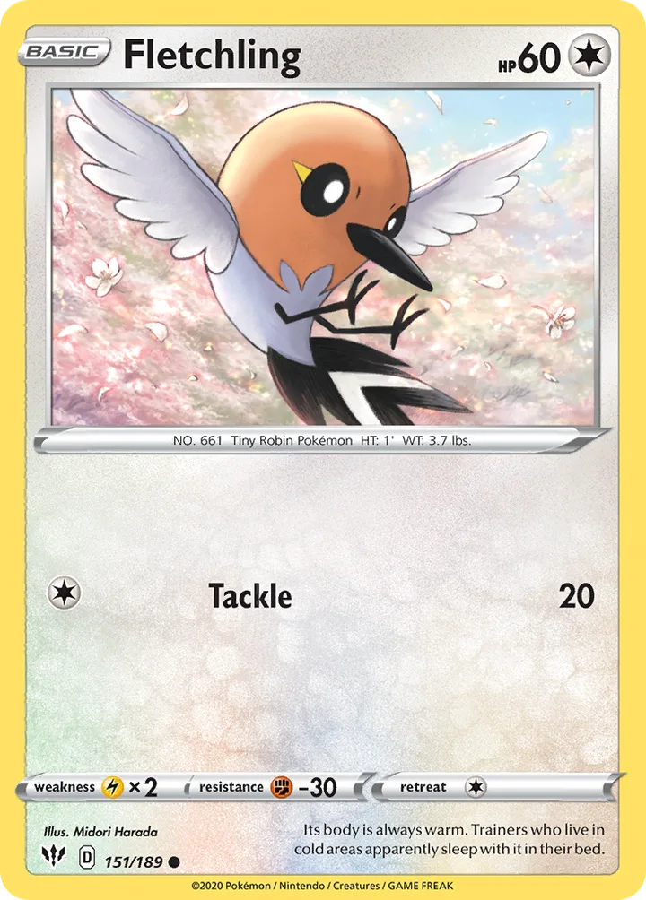 Fletchling, Darkness Ablaze 151/189