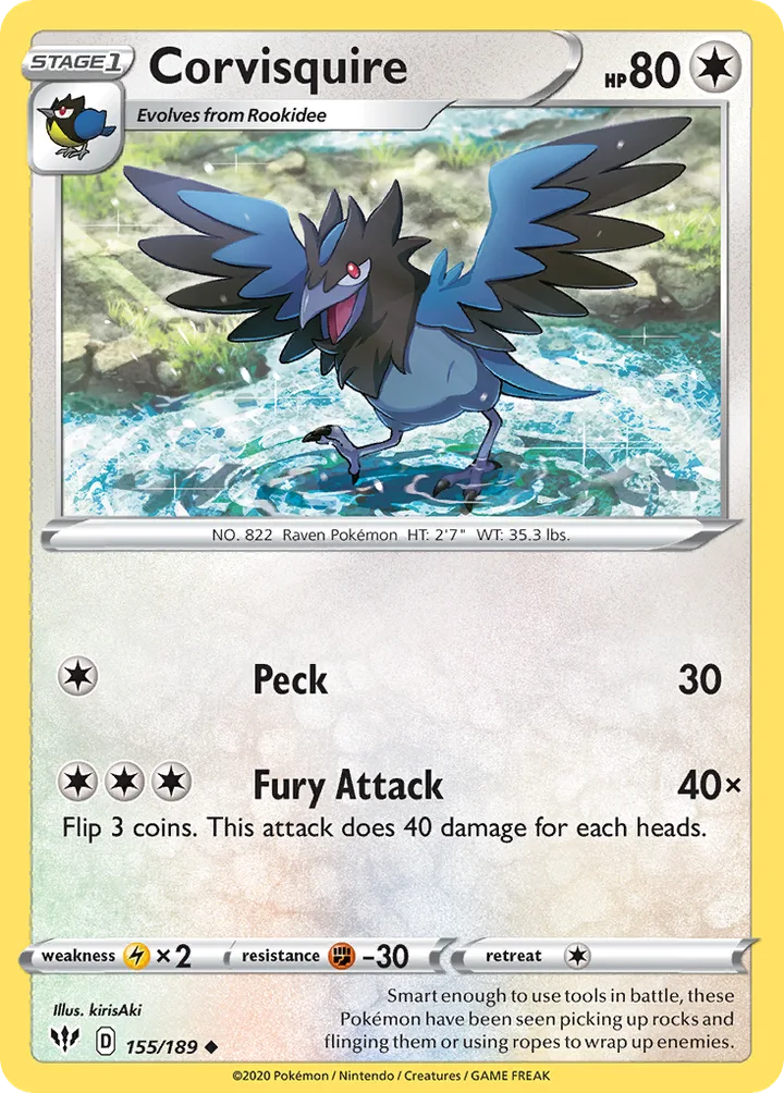 Corvisquire, Darkness Ablaze 155/189