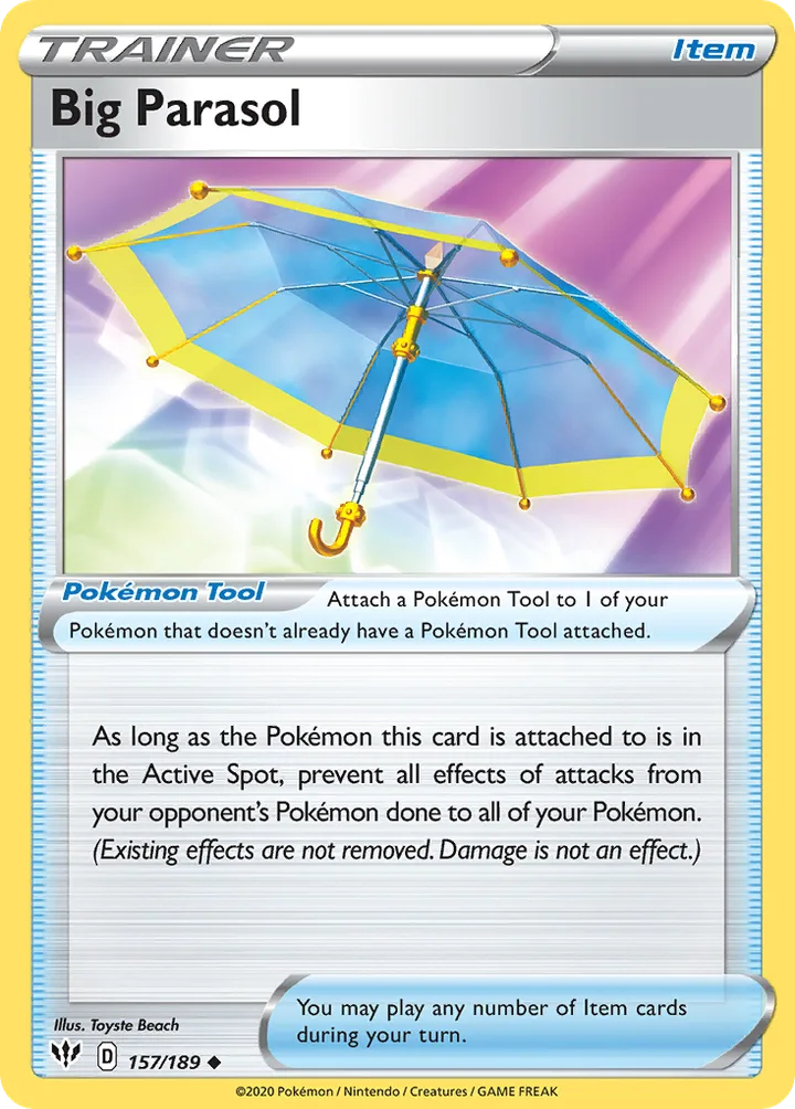 Big Parasol, Darkness Ablaze 157/189
