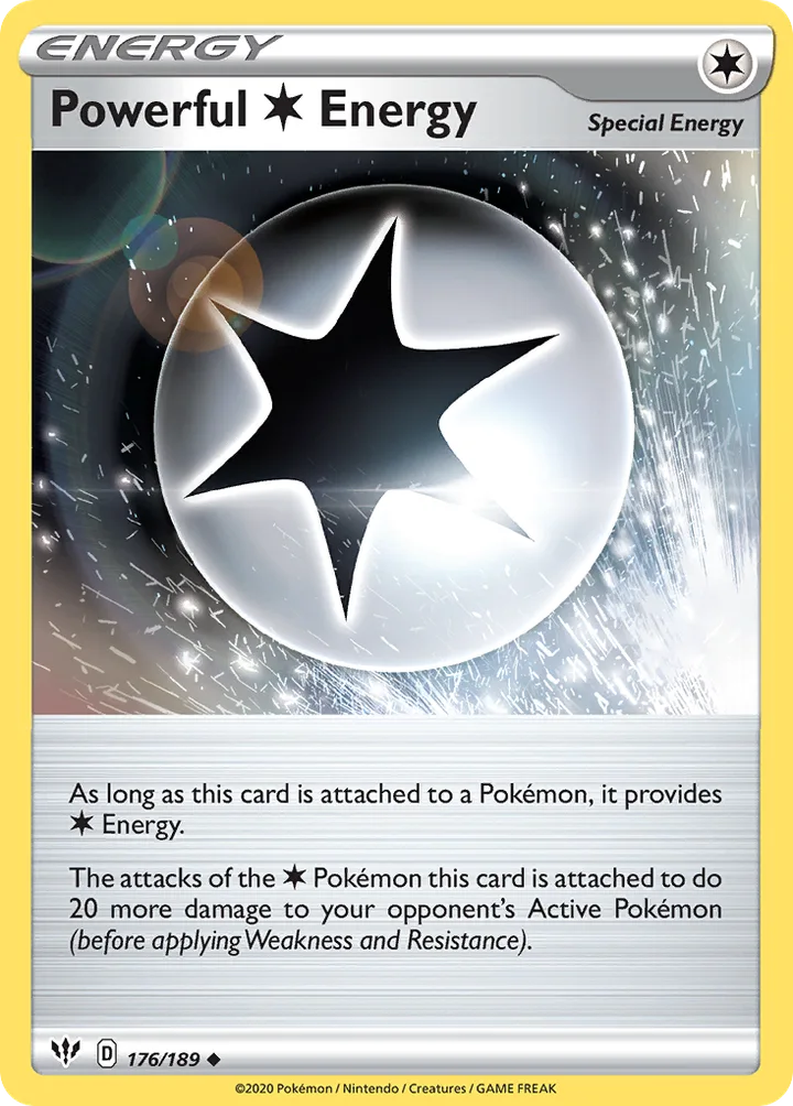 Powerful Colorless Energy, Darkness Ablaze 176/189
