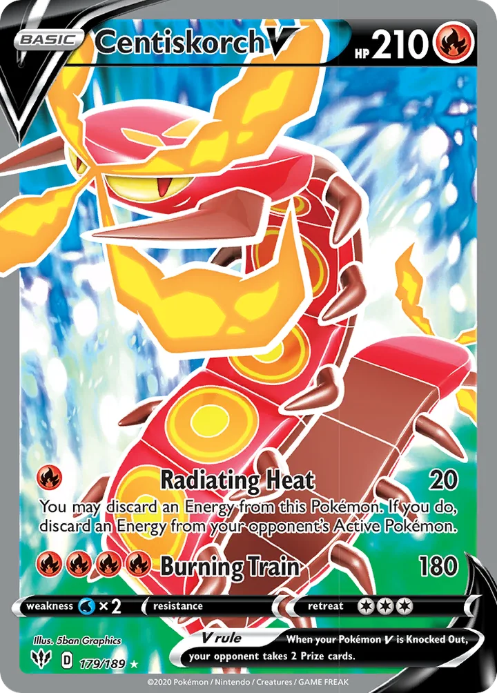 Centiskorch V, Darkness Ablaze 179/189