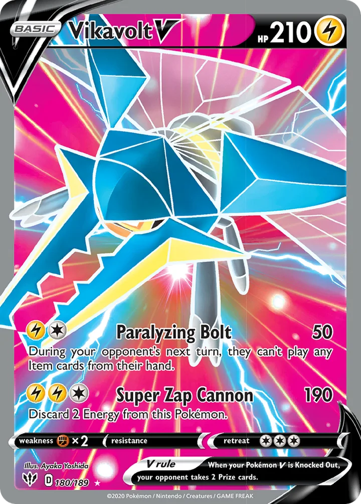 Vikavolt V, Darkness Ablaze 180/189