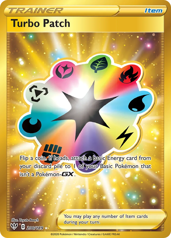 Turbo Patch, Darkness Ablaze 200/189