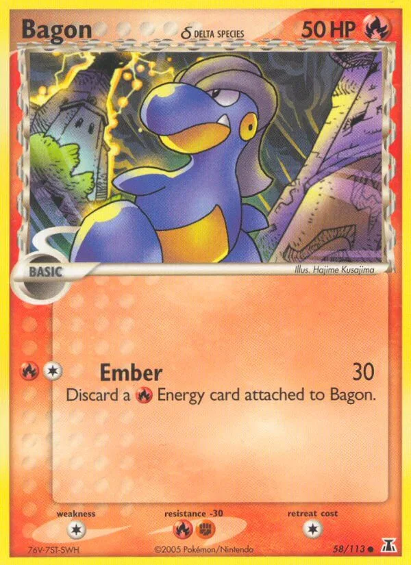 Bagon, Delta Species 58/113