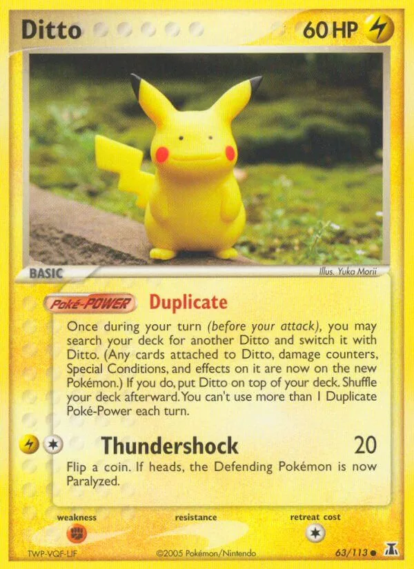 Ditto, Delta Species 63/113