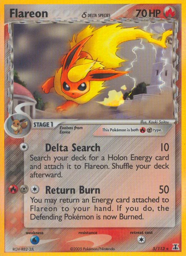 Flareon, Delta Species 5/113