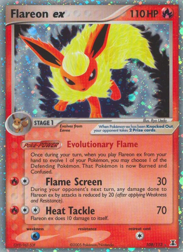 Flareon ex, Delta Species 108/113