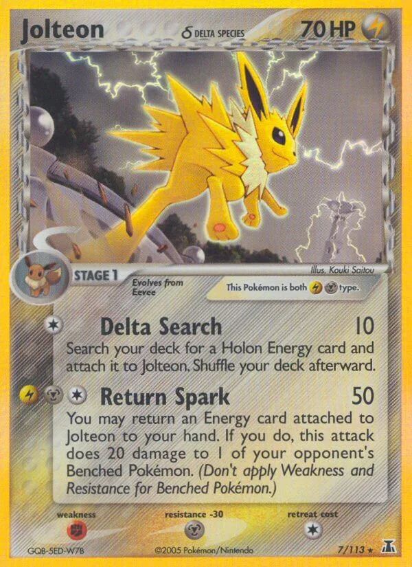 Jolteon, Delta Species 7/113