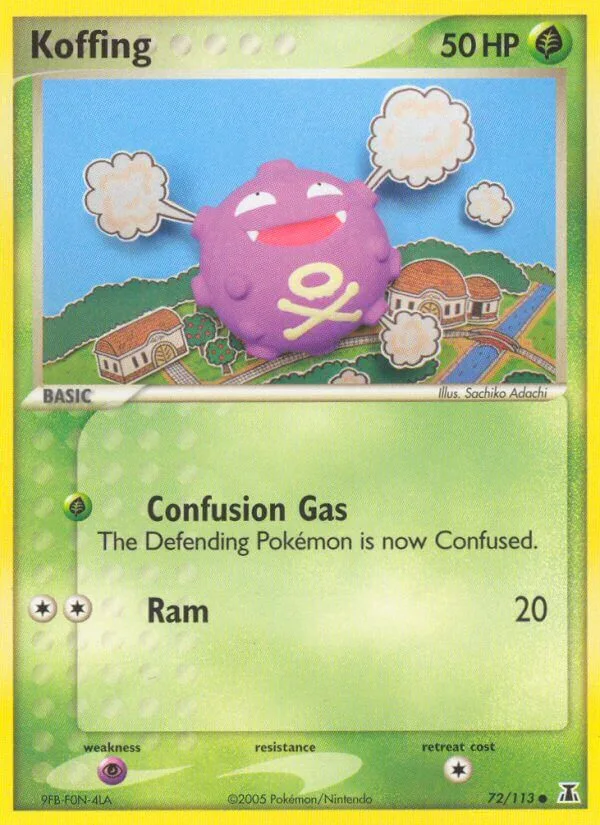 Koffing, Delta Species 72/113