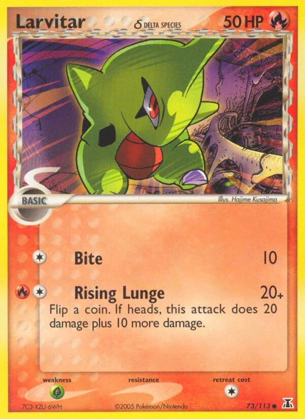 Larvitar, Delta Species 73/113