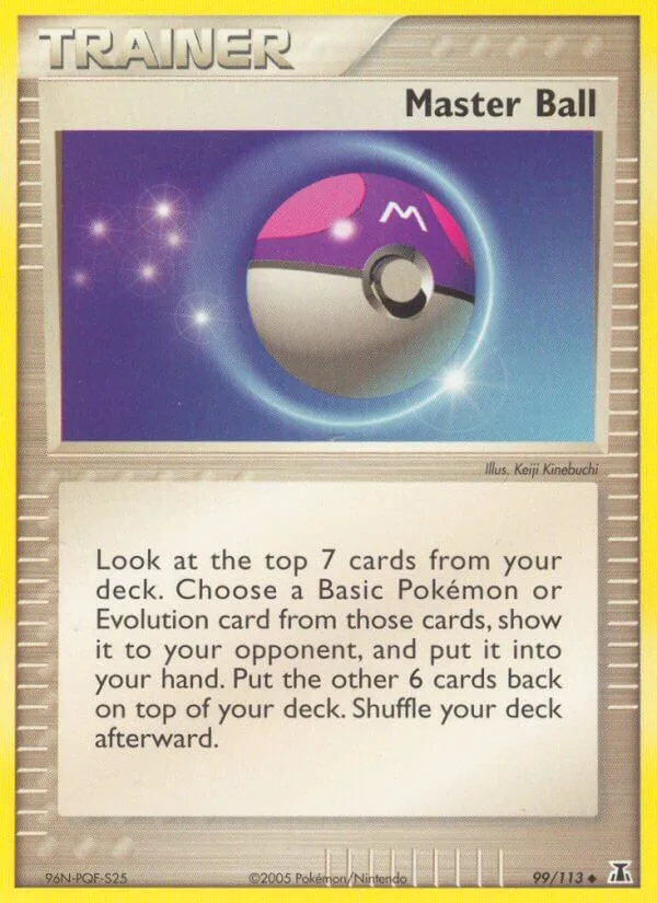 Master Ball, Delta Species 99/113
