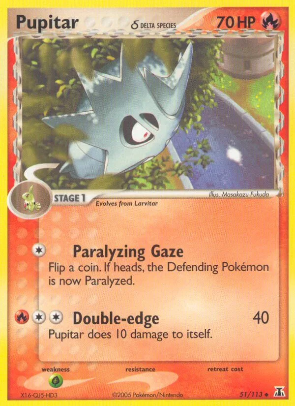 Pupitar, Delta Species 51/113